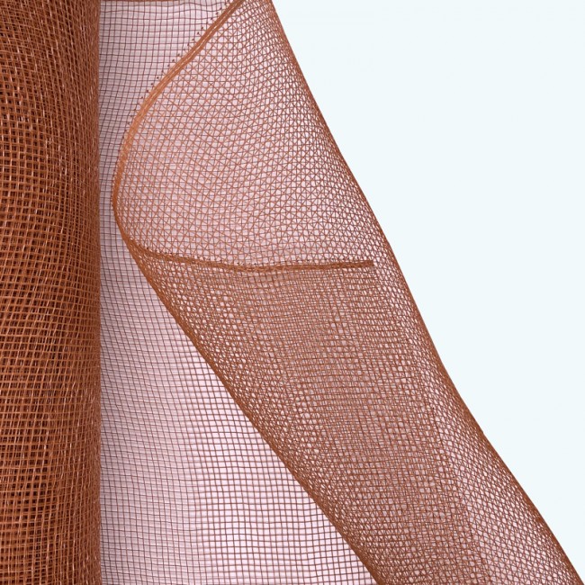 Deco Mesh Roll | 21" x 10y | Coffee